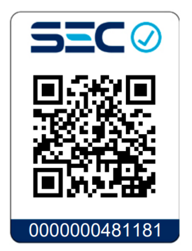 Certificado SEC QR