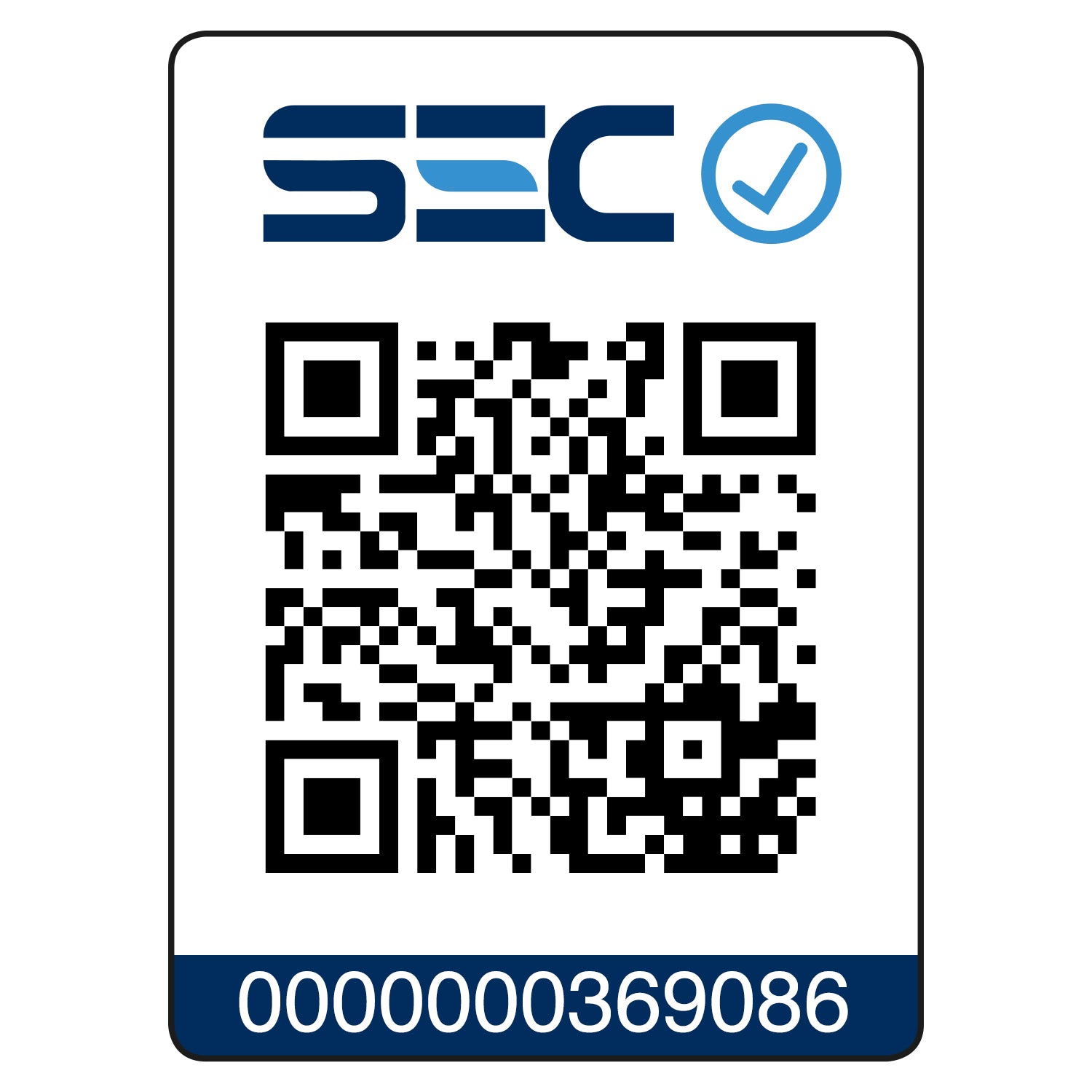 Certificado SEC QR