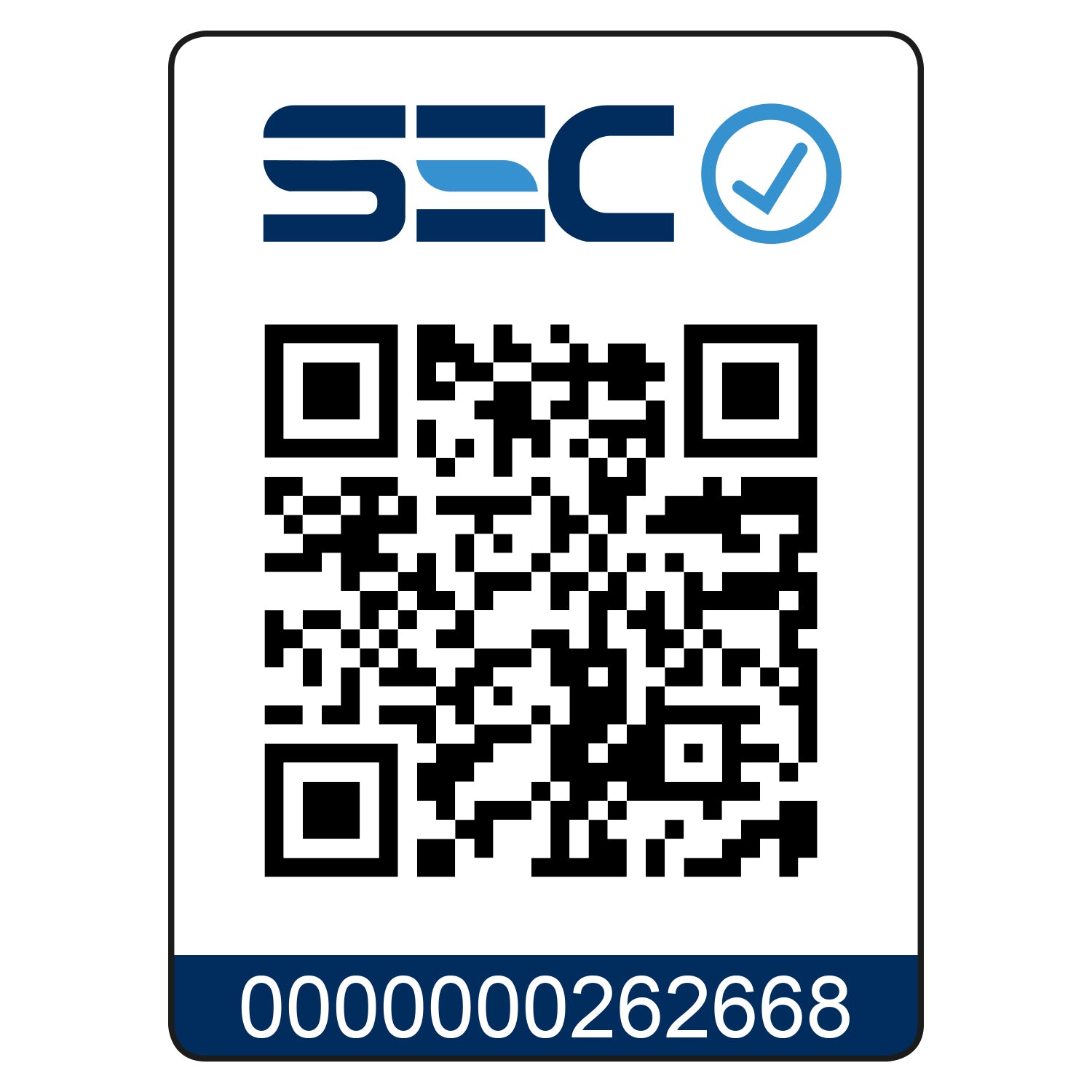 Certificado SEC QR