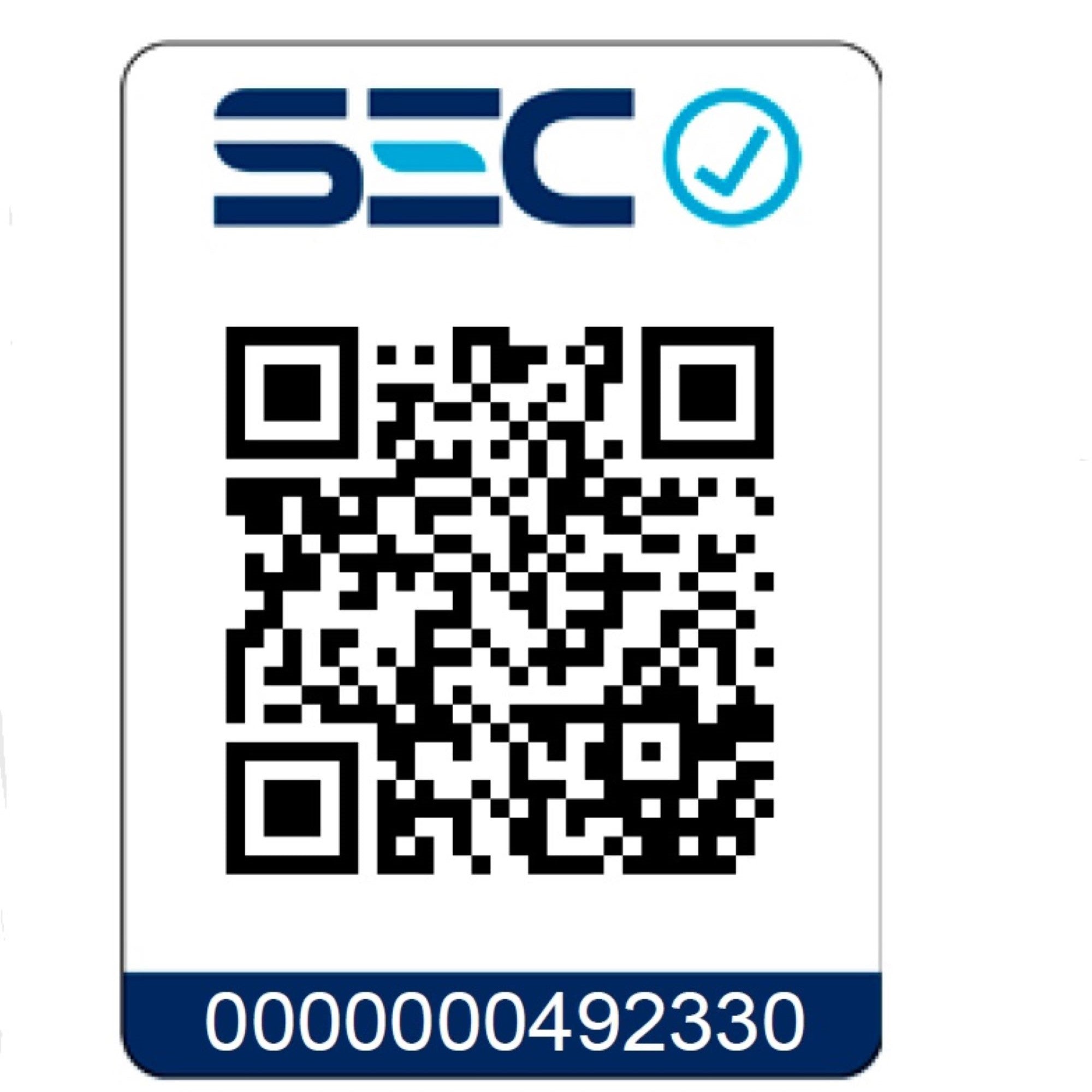 Certificado SEC QR