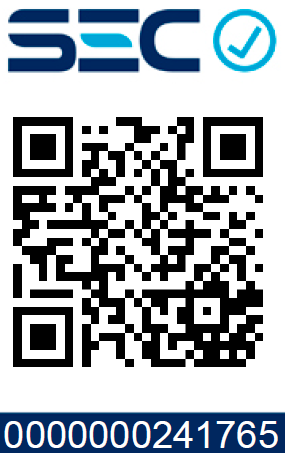 Certificado SEC QR