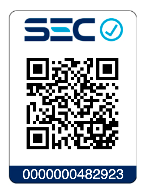 Certificado SEC QR