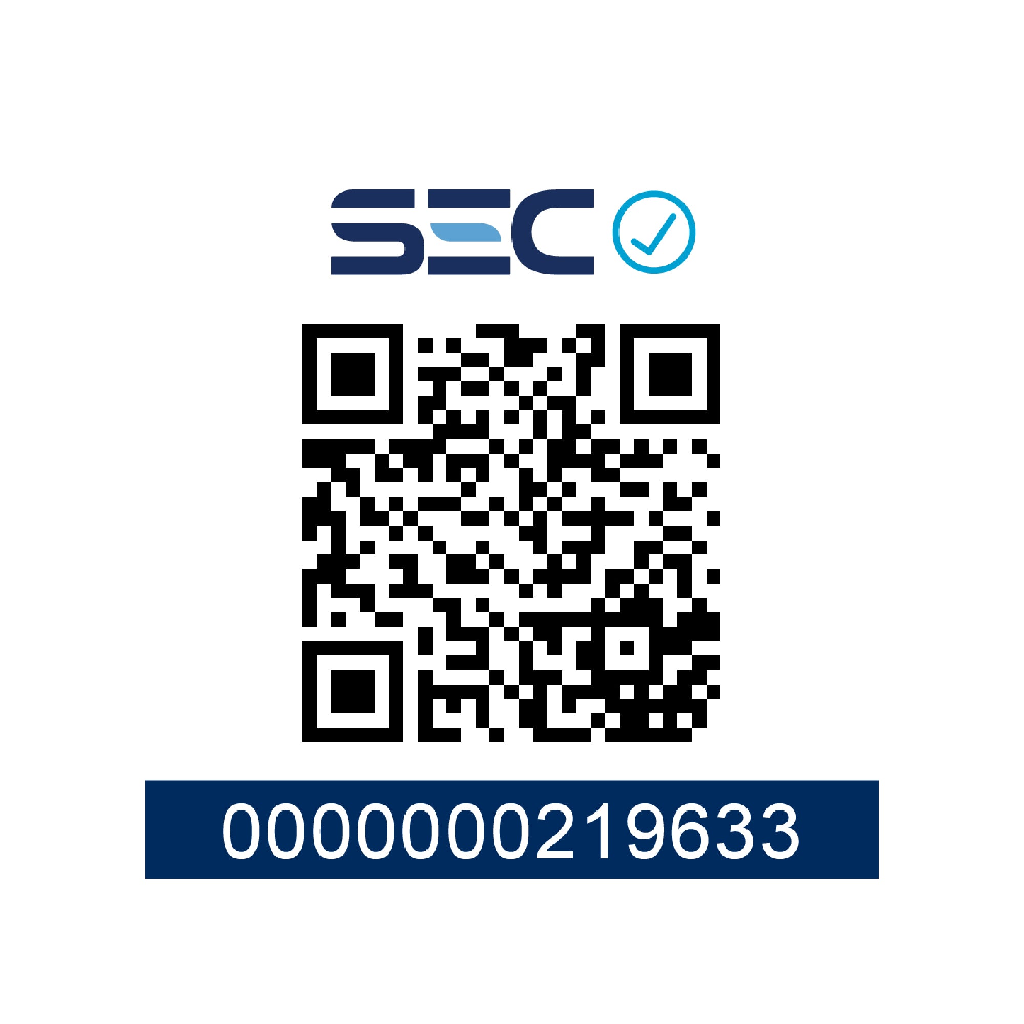 Certificado SEC QR