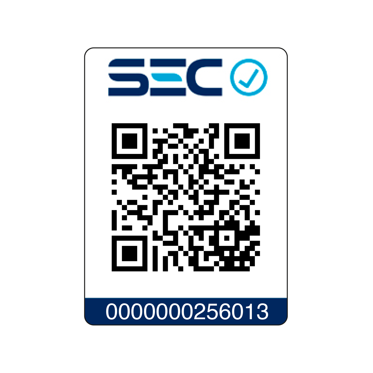 Certificado SEC QR