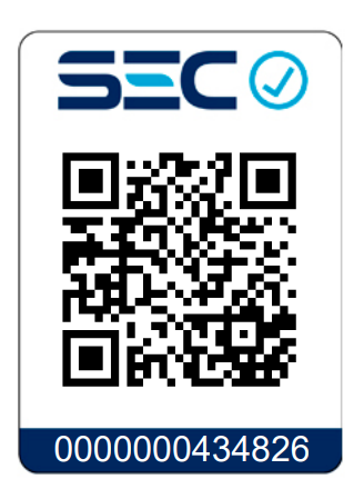 Certificado SEC QR