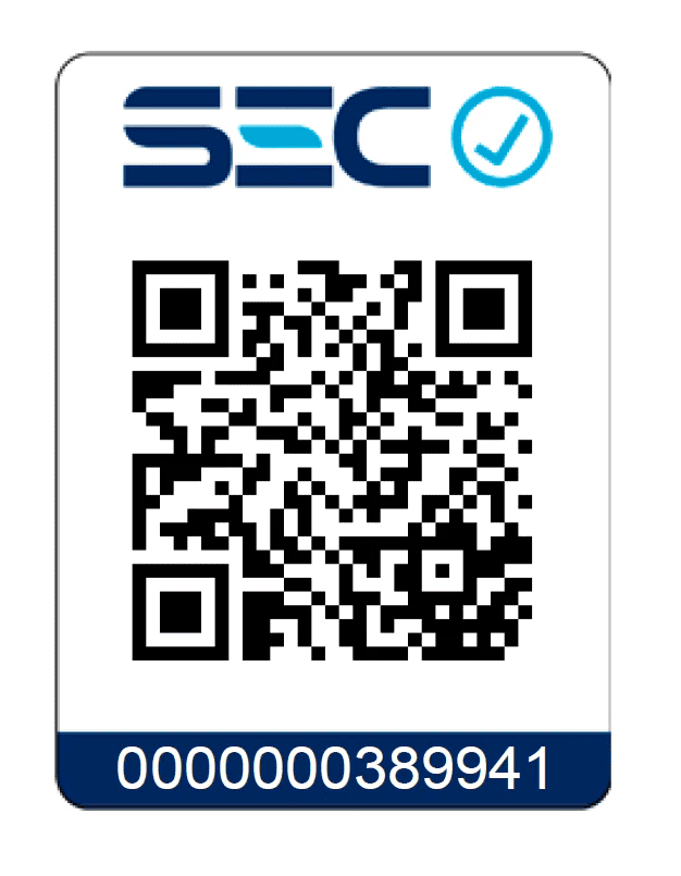 Certificado SEC QR