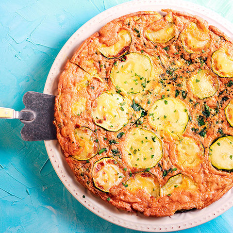 Tortilla de zapallo italiano