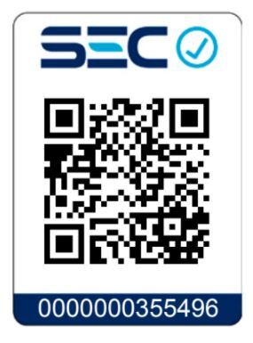 Certificado SEC QR