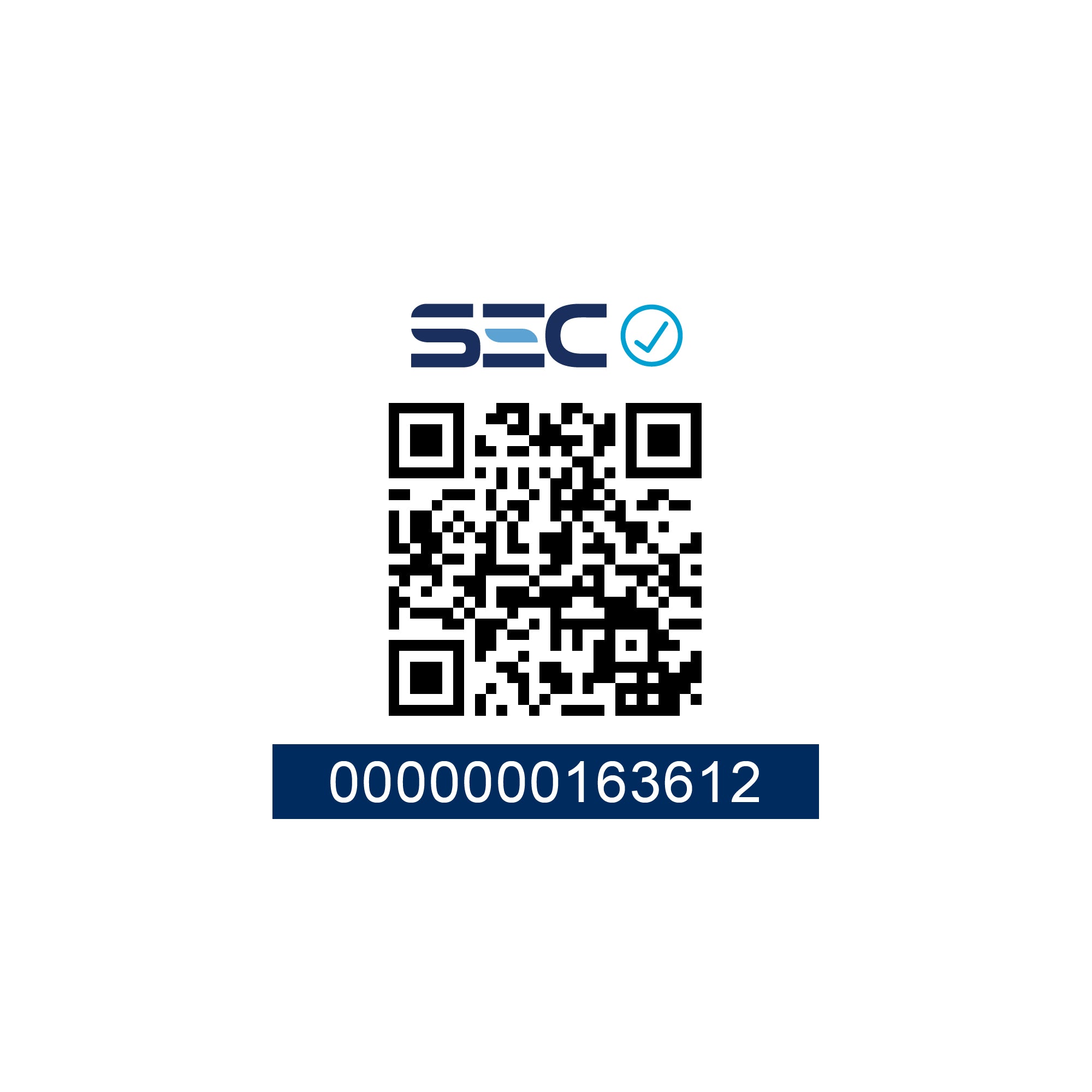 Certificado SEC QR