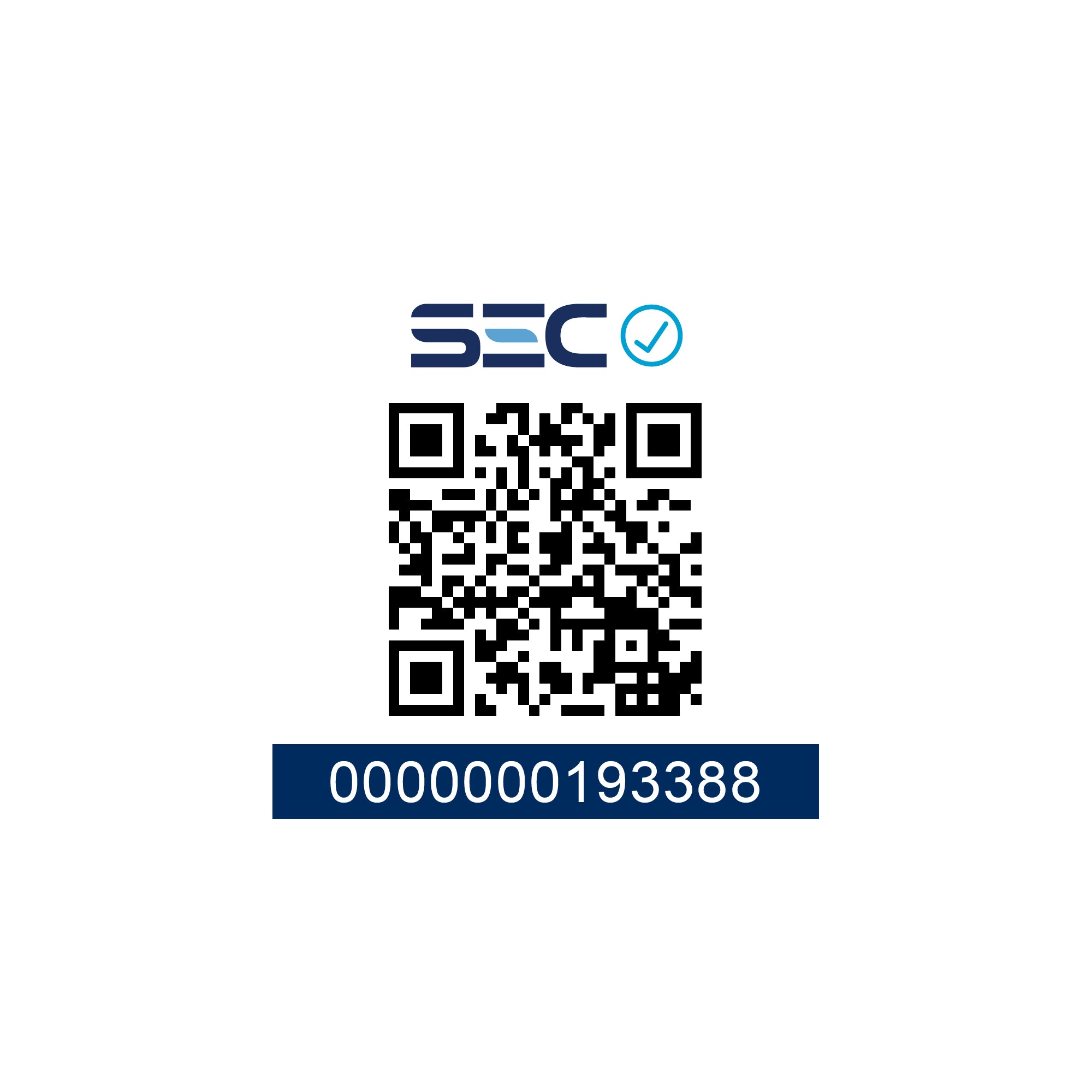 Certificado SEC QR