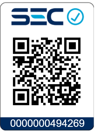 Certificado SEC QR