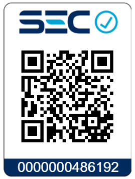 Certificado SEC QR