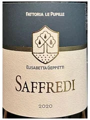 Fattoria Le Pupille 'Saffredi' Maremma Toscana, Tuscany, Italy 2022