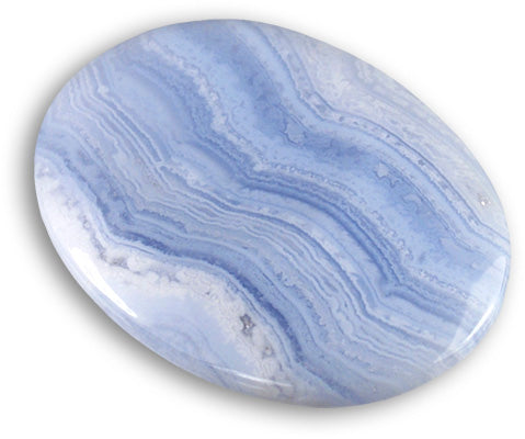 Blue Lace Agate Cabochon