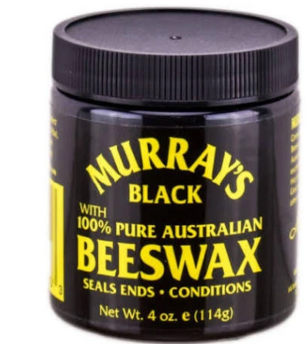 Murray's Bees Wax, Black - 3.5 oz jar