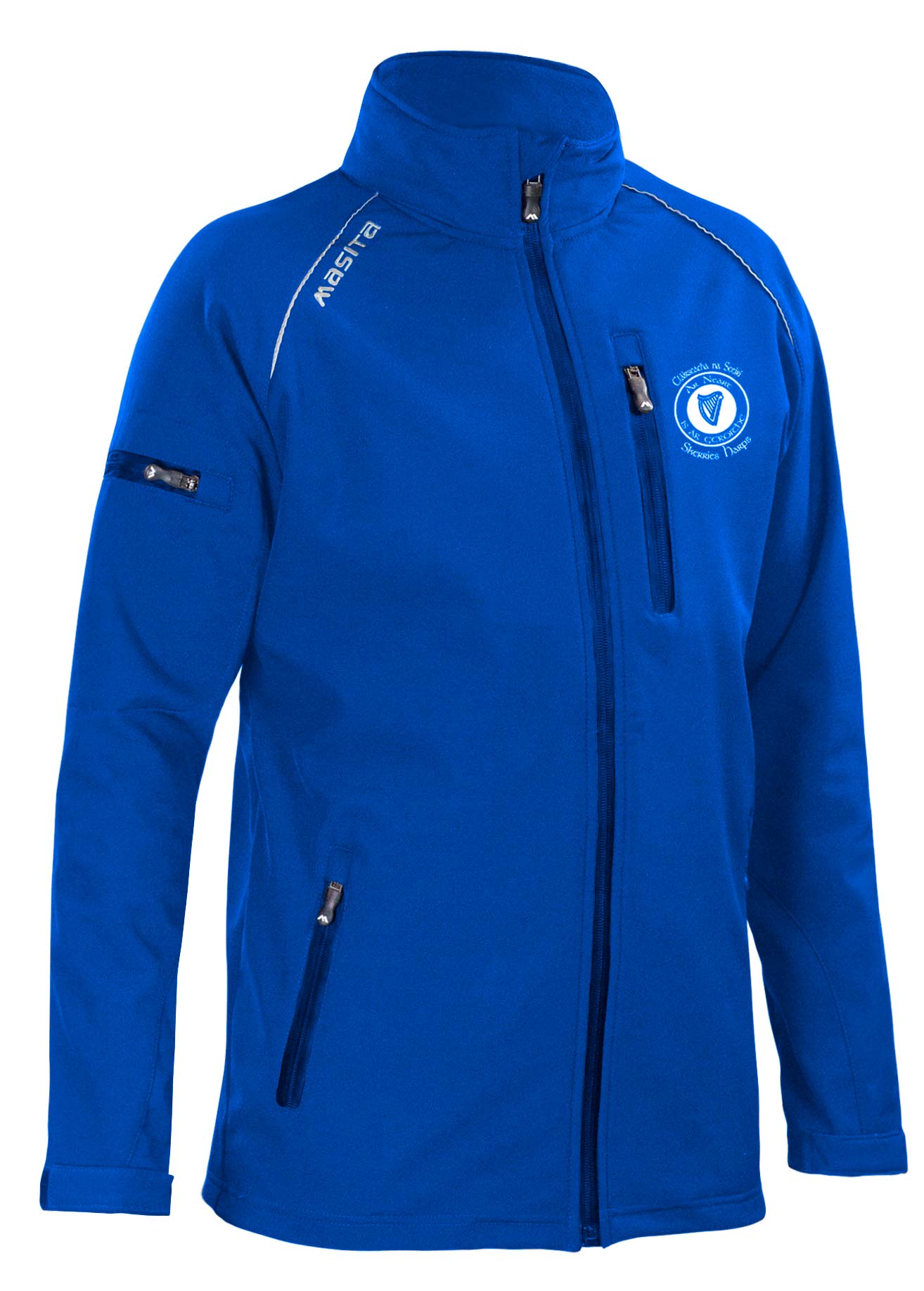 Skerries Harps GAA Blue Softshell Jacket Adult