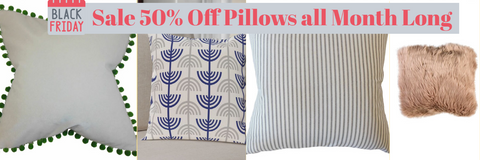 Black Friday Sale on pillows