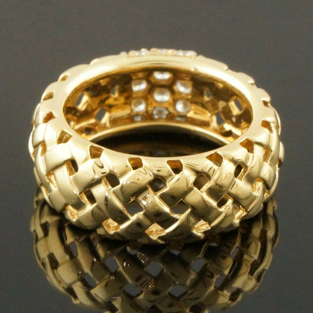 tiffany woven ring