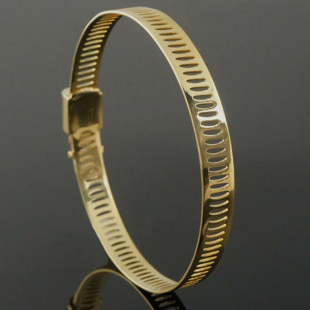 Rare Gucci Solid 18K Yellow Gold 