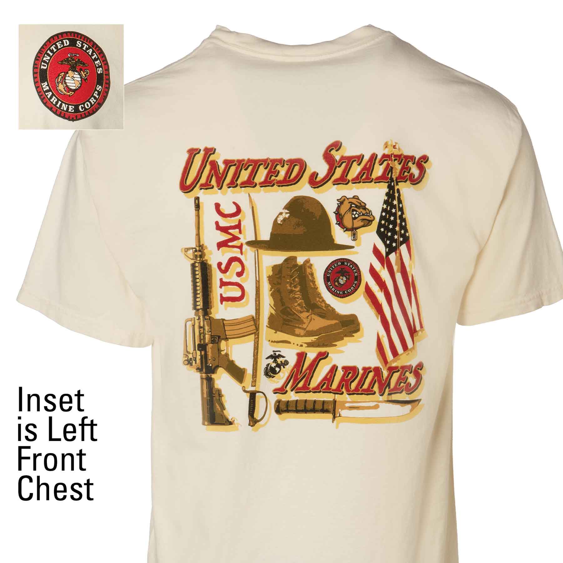 Image of USMC Flair T-shirt