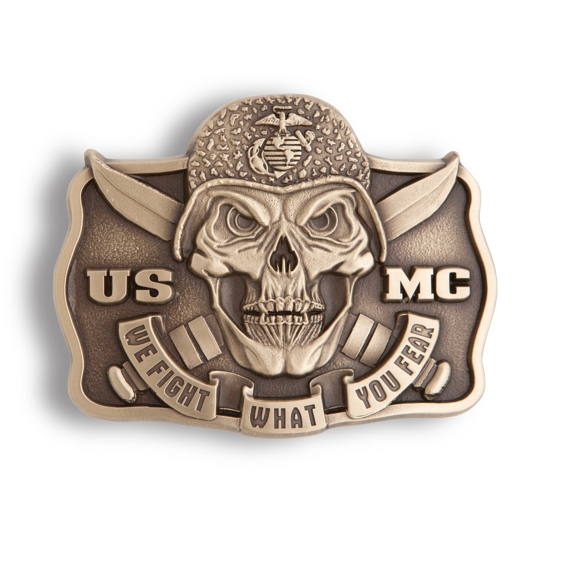 usmc belt buckle