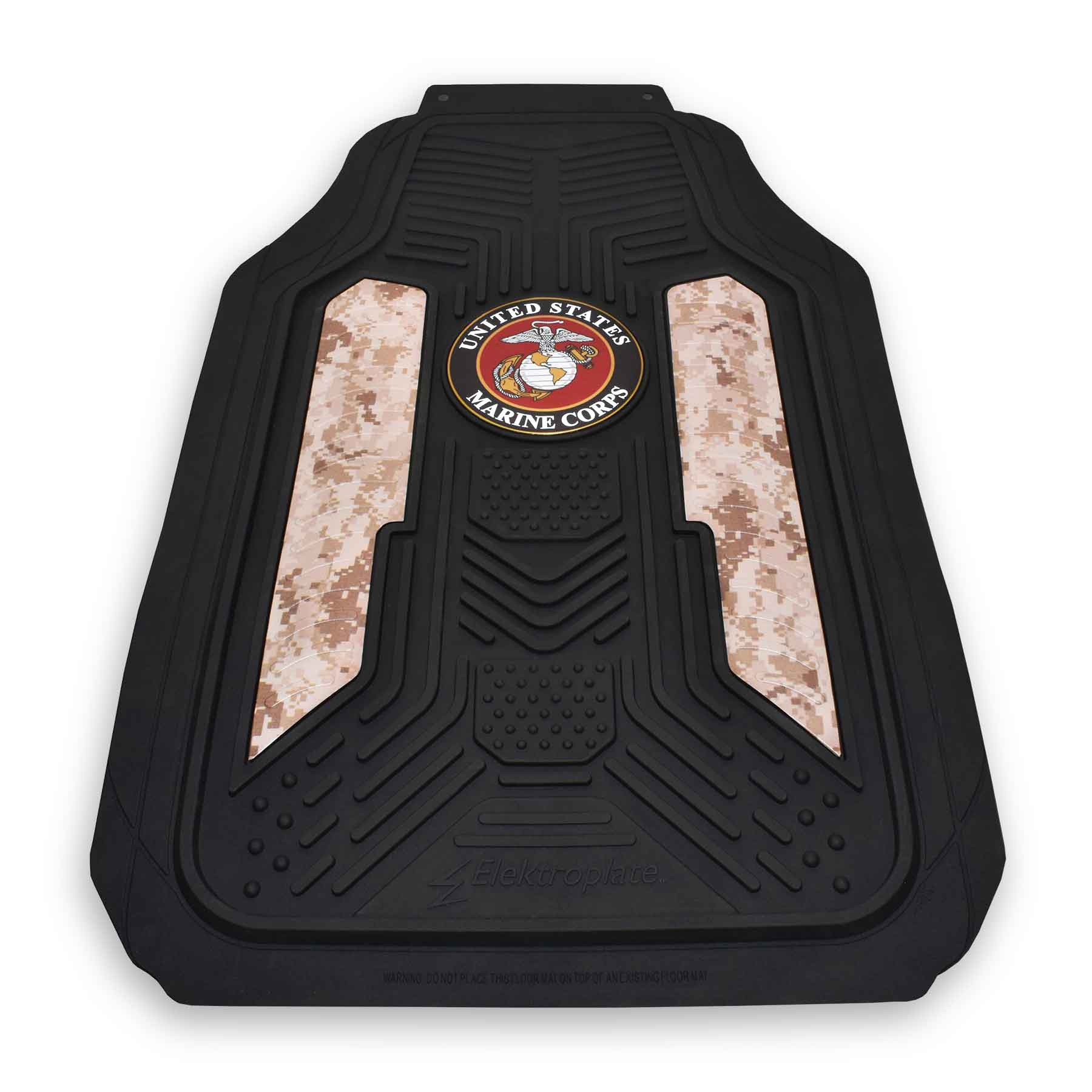 Image of Desert Camo USMC Floor Mats