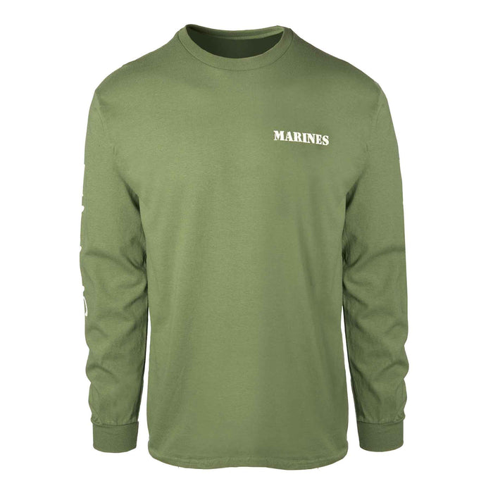 USMC OD Long Sleeve T-shirt — SGT GRIT