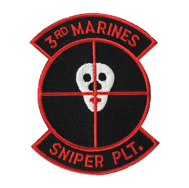 3rd Marines Sniper Platoon Patch – SGT GRIT