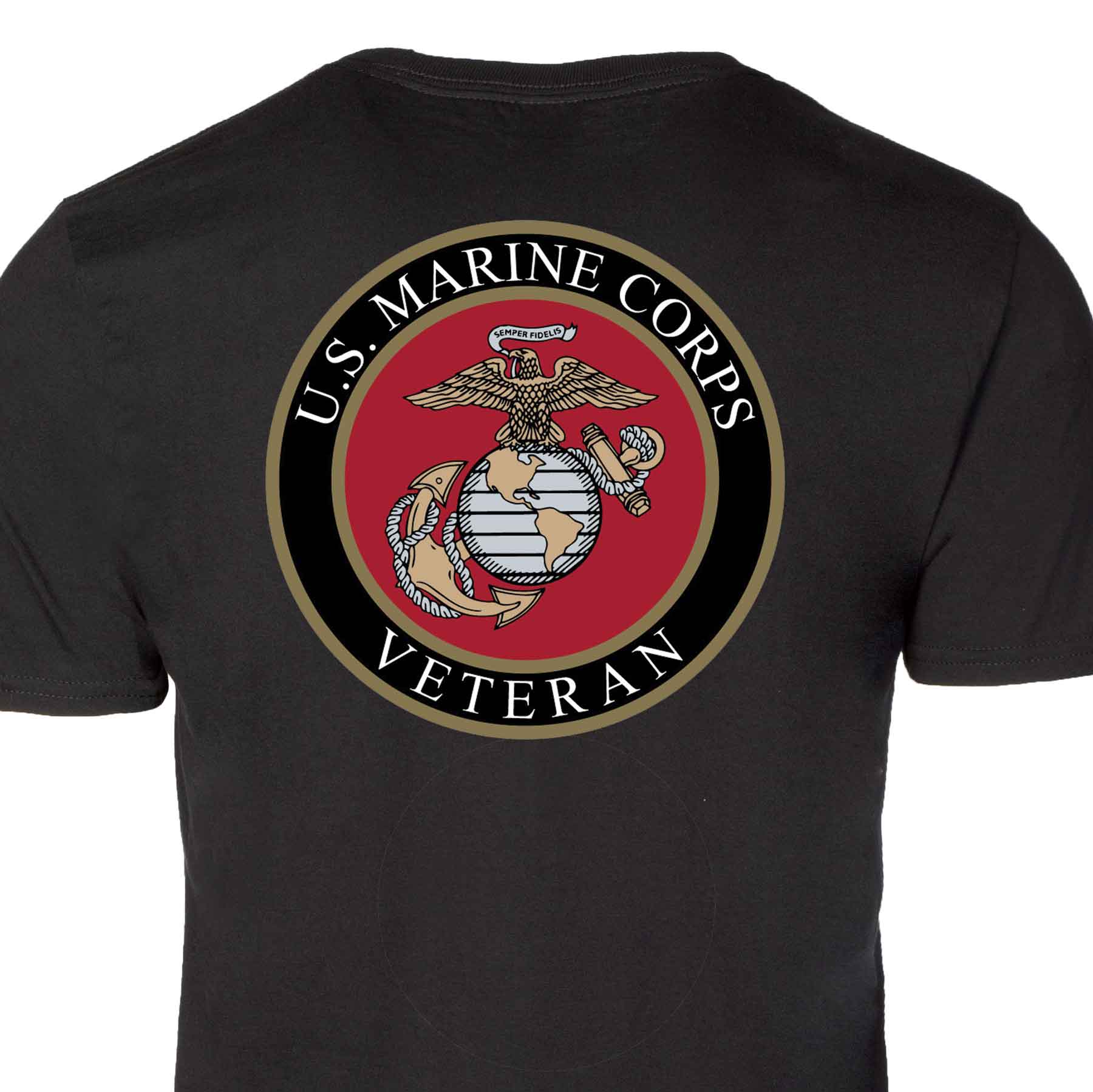 US MARINE CORPS PATCH T-SHIRT