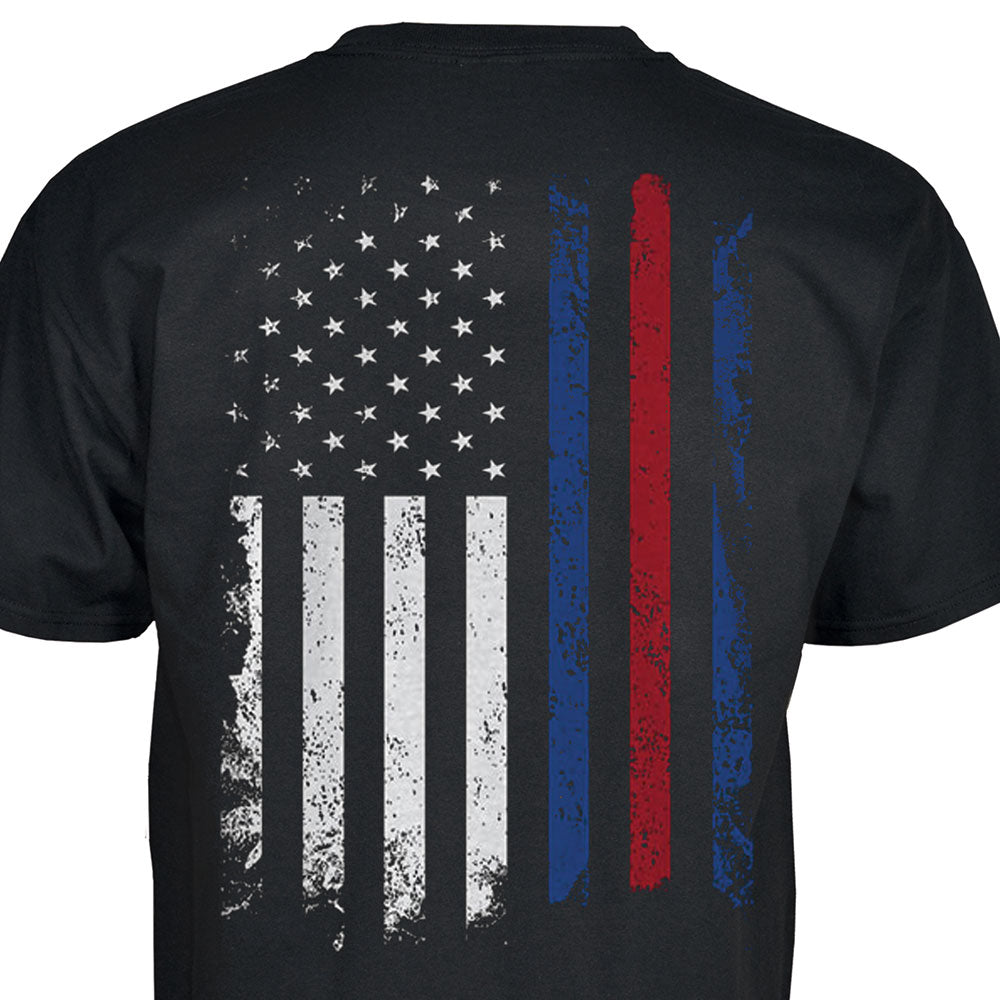 Blood Stripe Flag T-shirt — SGT GRIT