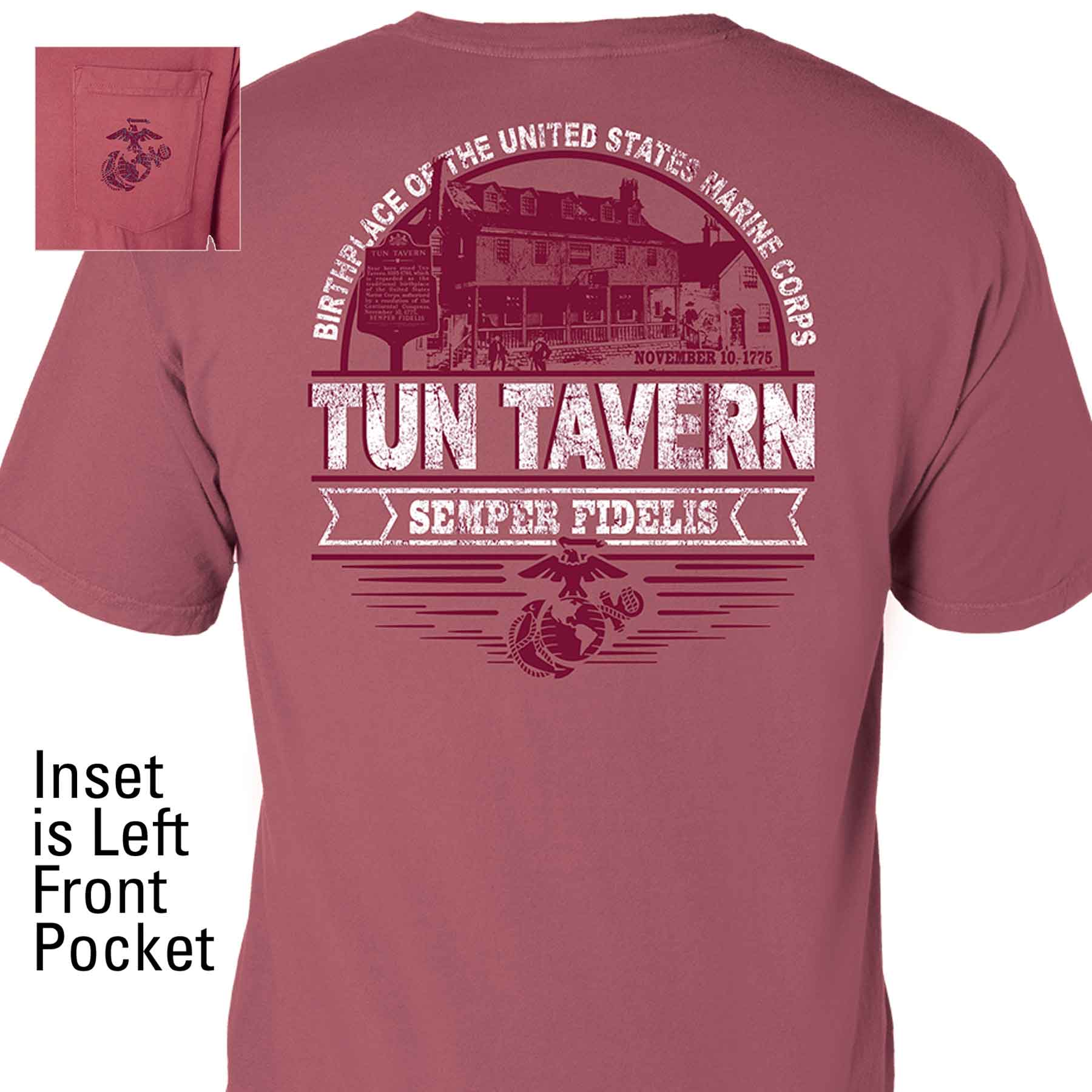 Image of ComfortWash Tun Tavern Pocket T-shirt