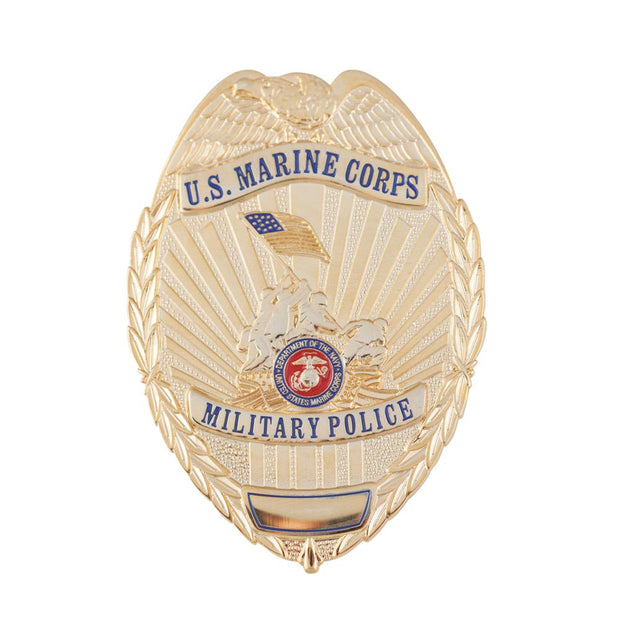 USMC Military Police Badge w/ Iwo Jima – SGT GRIT