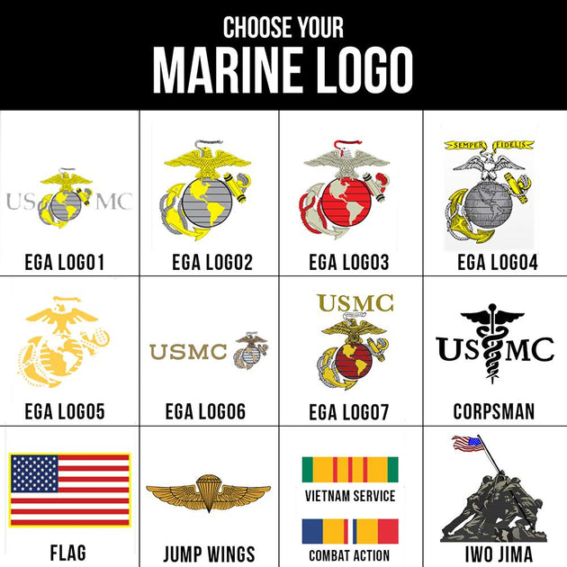 USMC Logo or Rank Sweatshirt – SGT GRIT