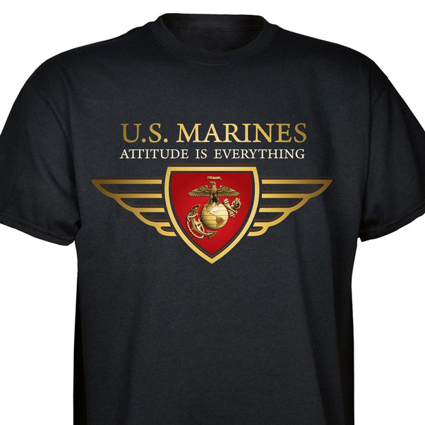 US Marines Attitude Is Everything T-shirt – SGT GRIT