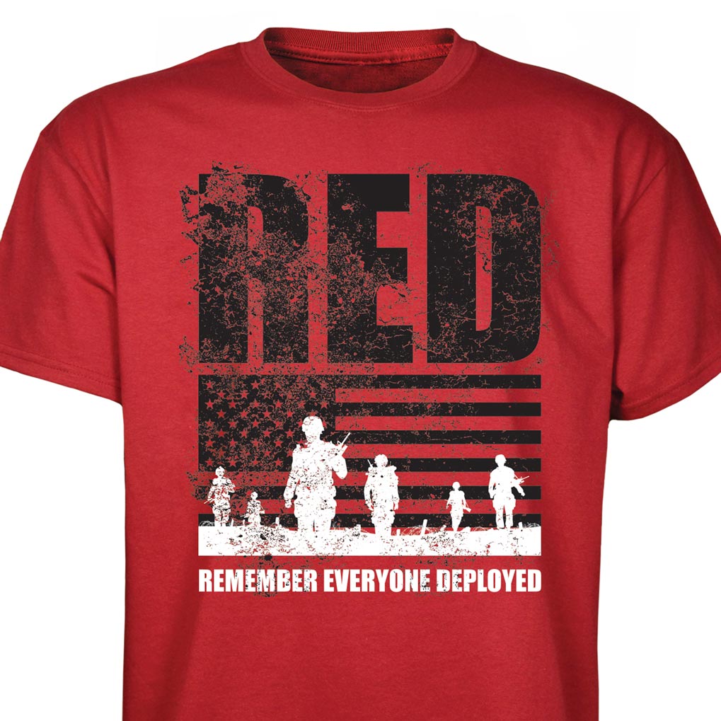 remember the deployed shirts