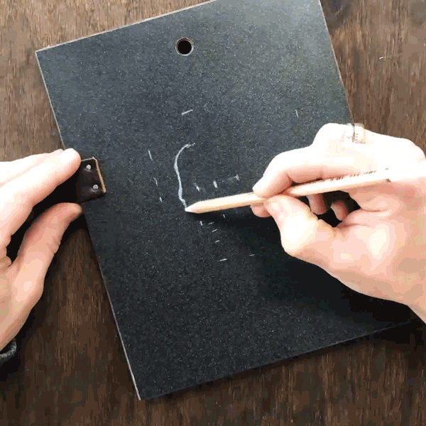 Chalk Pad by Peg and Awl