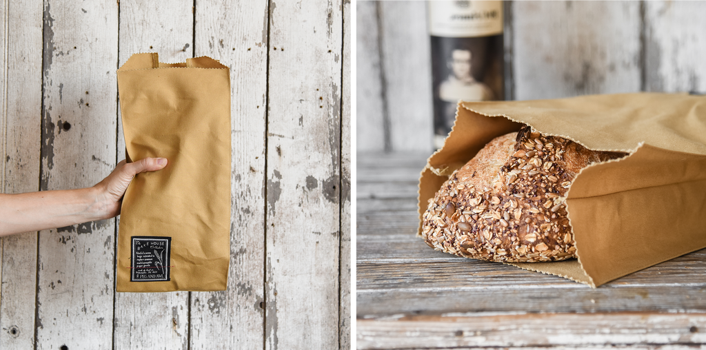 Foldable cotton produce bags by Peg and Awl