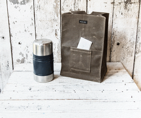 The Marlowe Lunch Bag by Peg and Awl