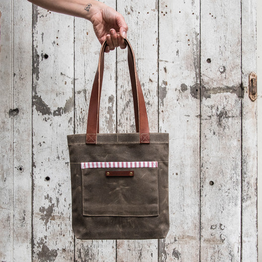 The Reader Bag by Peg and Awl