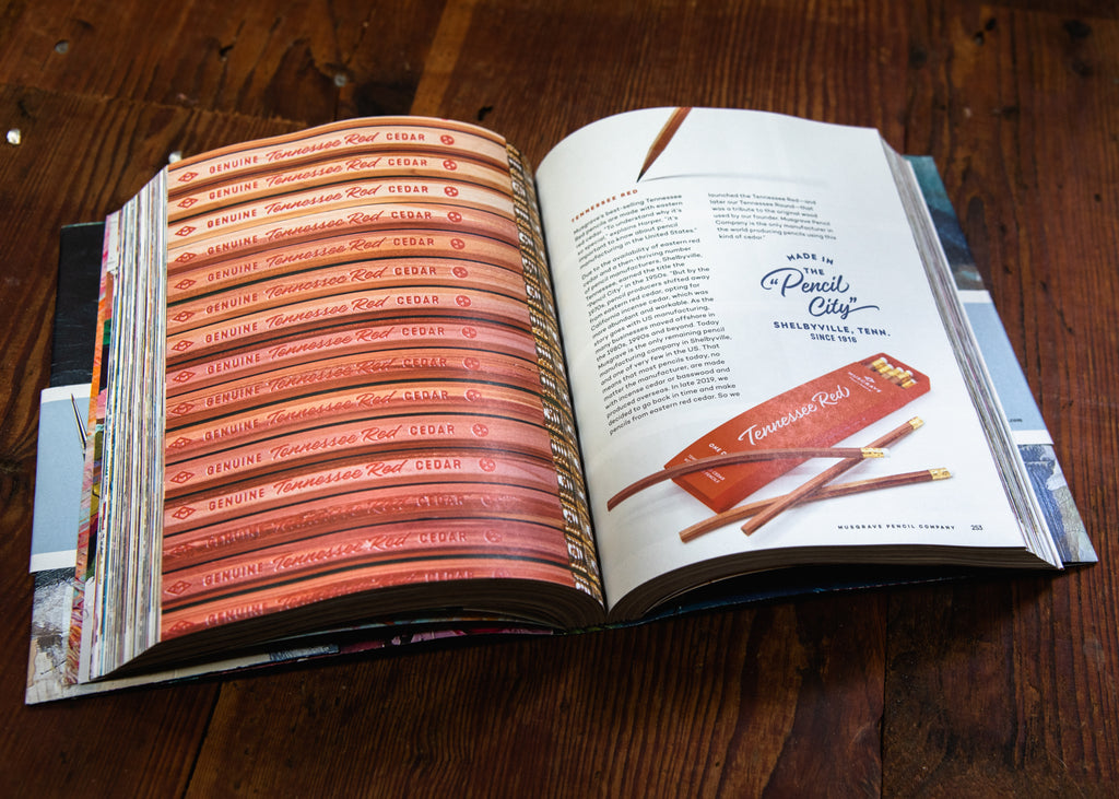 Musgrave Pencil Company feature in art supplies by uppercase magazine