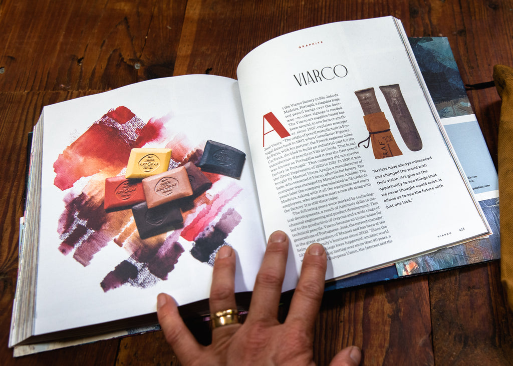 viarco feature in art supplies by uppercase magazine