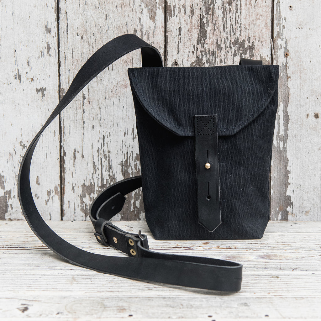 small black satchel