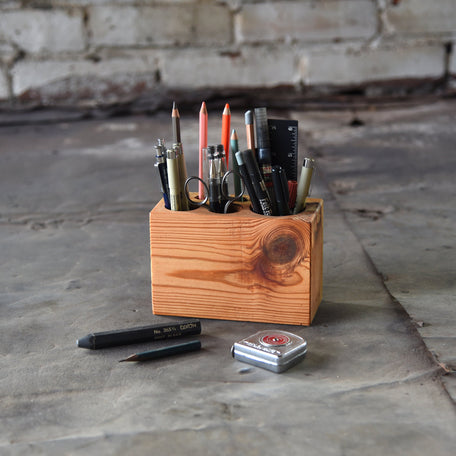 Peg and Awl Reclaimed Wood Tub Caddy Tray, Fits Standard Tub on Food52