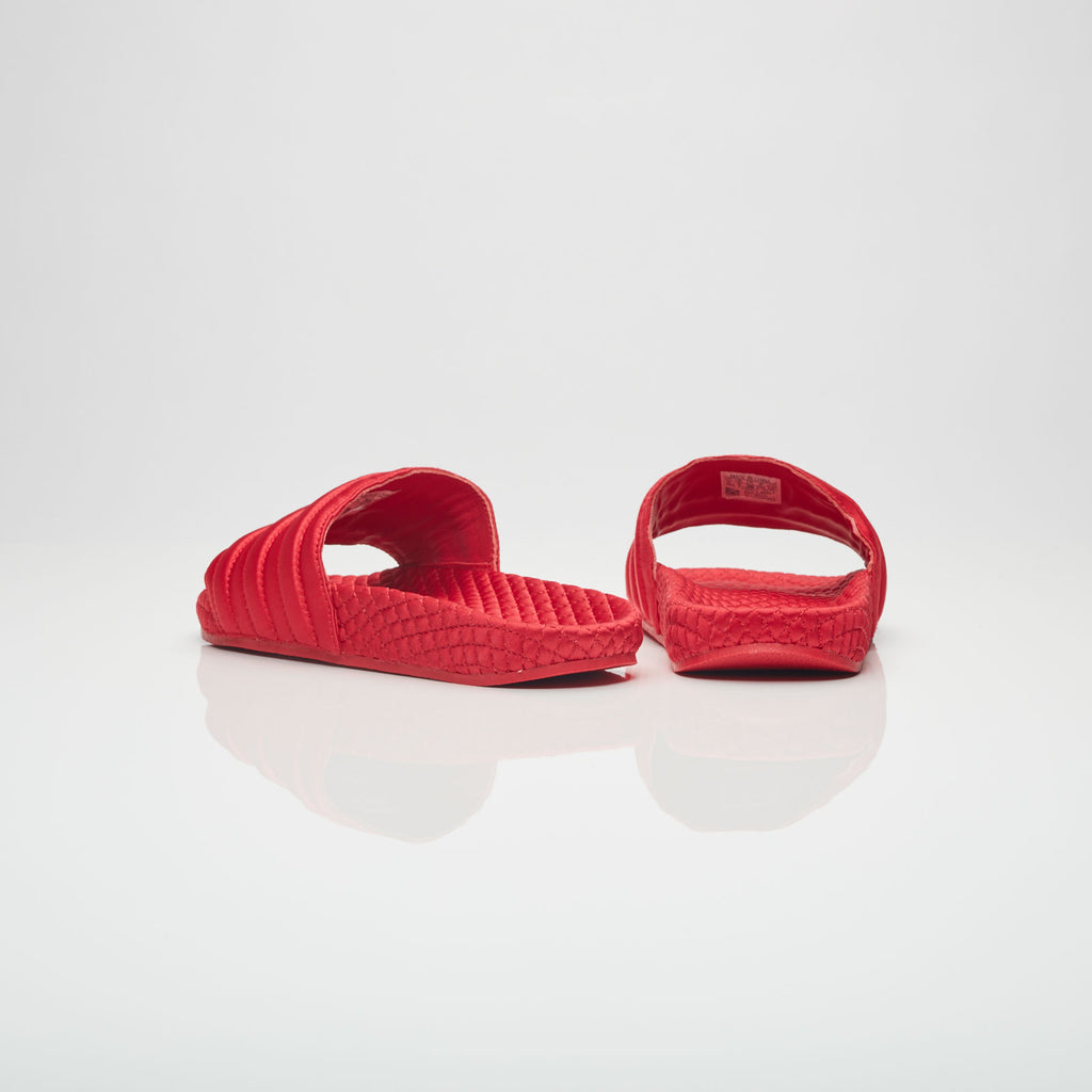 adilette red slides