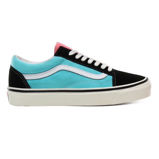 aqua vans old skool