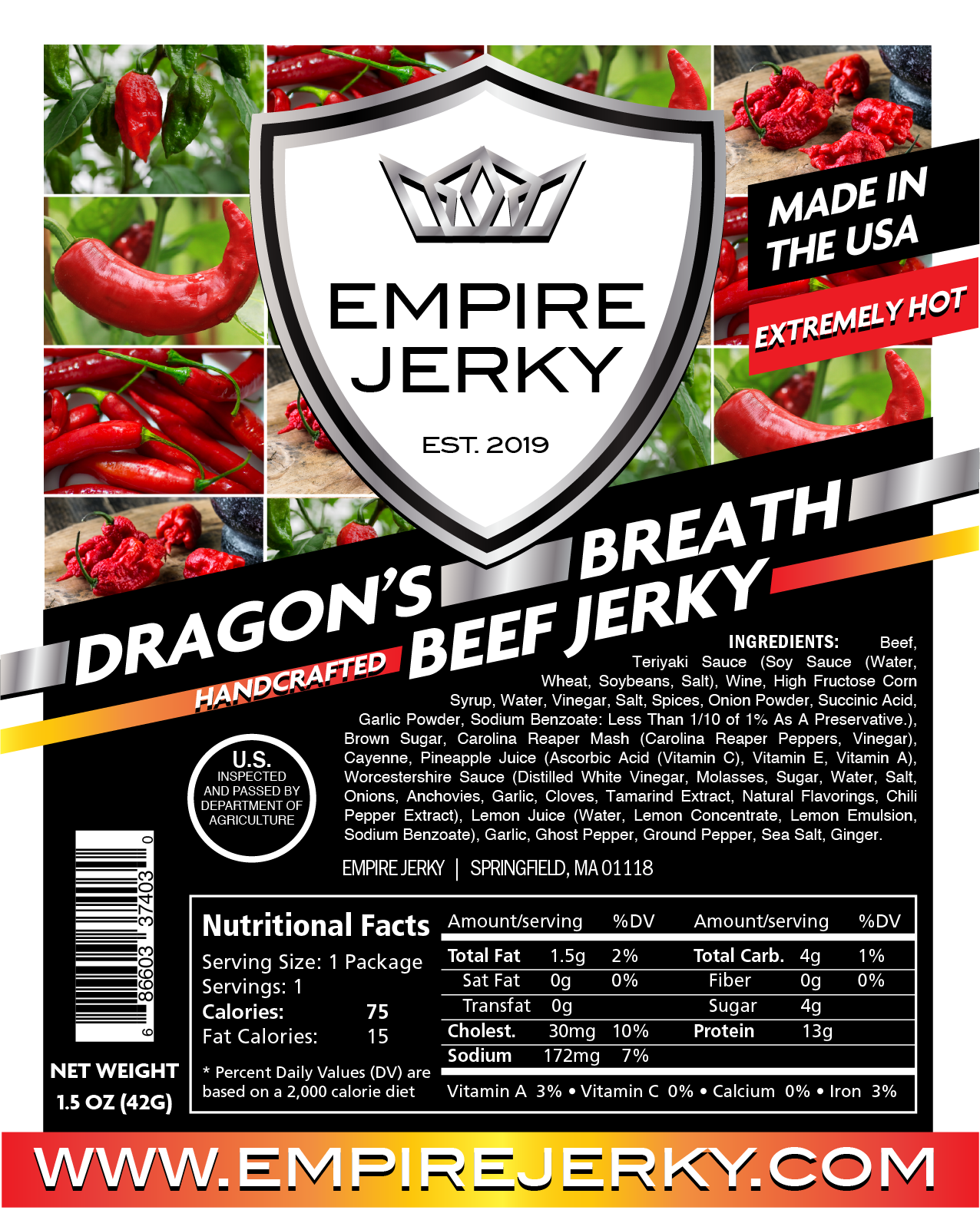 Dragon S Breath Empire Jerky Llc
