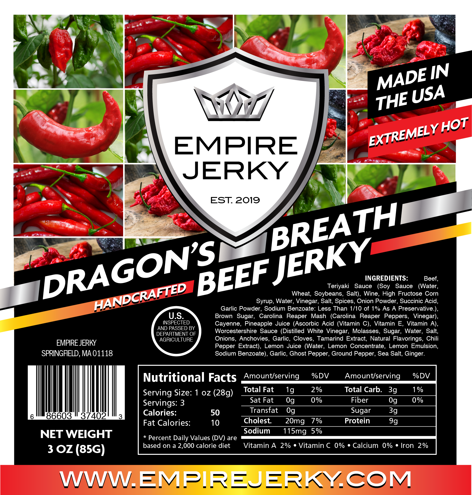 Dragon S Breath Empire Jerky Llc