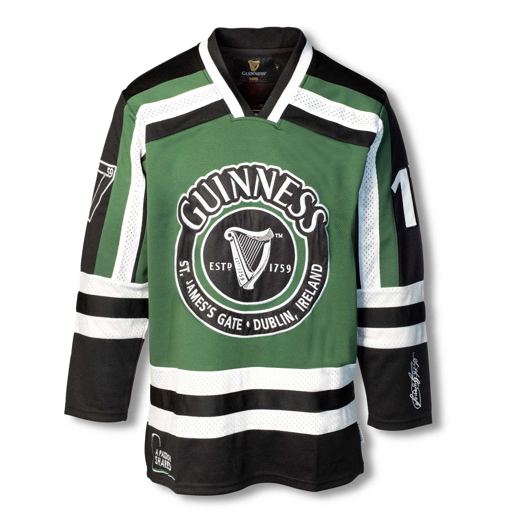 guinness hockey jersey