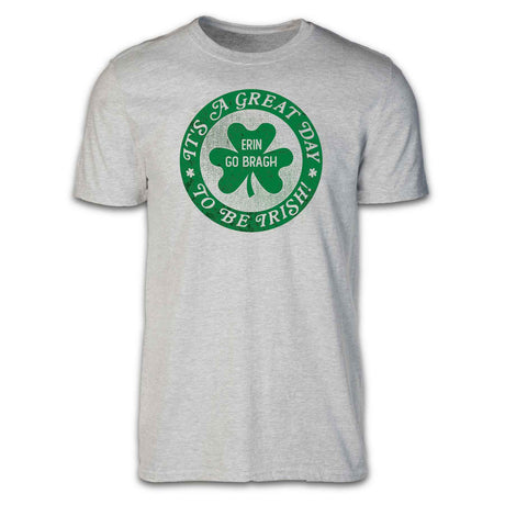 Columbia Tamiami Shirt, Green with Ireland Flag - Creative Irish Gifts