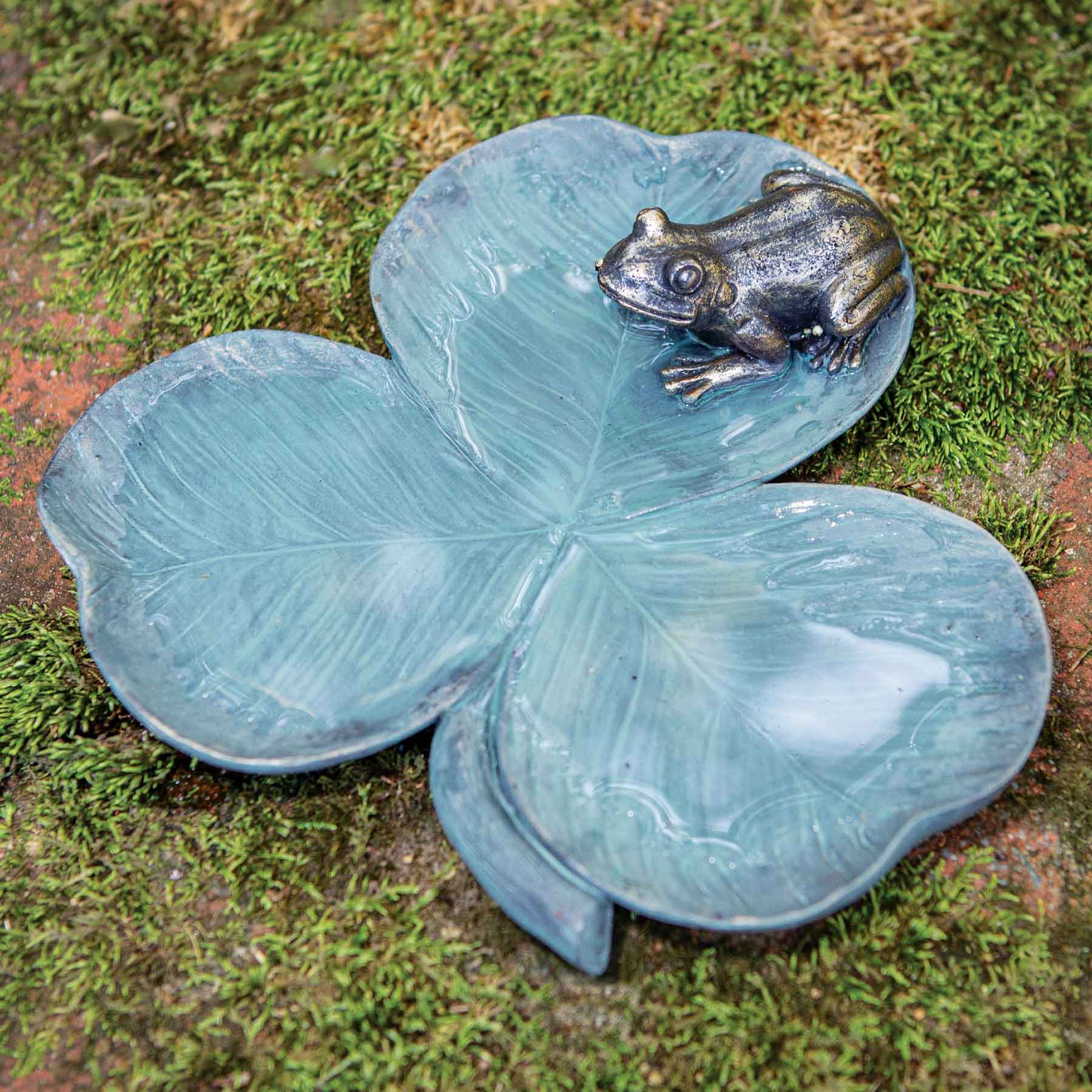 Image of Shamrock Leaf Bird Feeder